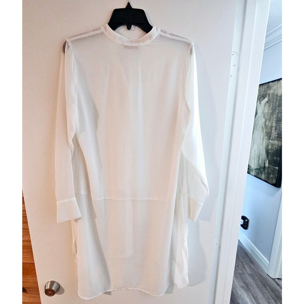 Women's Soft Surroundings White Button Up 1 Size Fits All - Picture 3 of 5